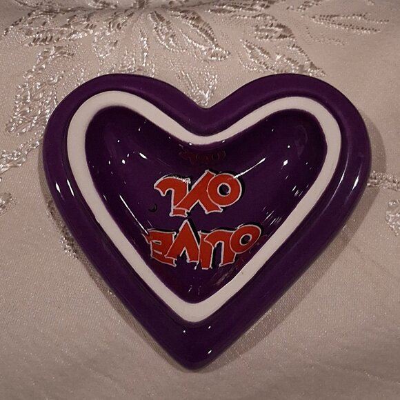 Westland "Olive Oyl In Love" Ceramic Heart Trinket Box - Picture 8 of 13